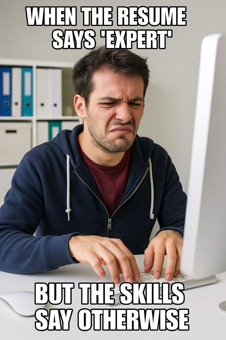 Avant Tech Humorous take on resume exaggerations