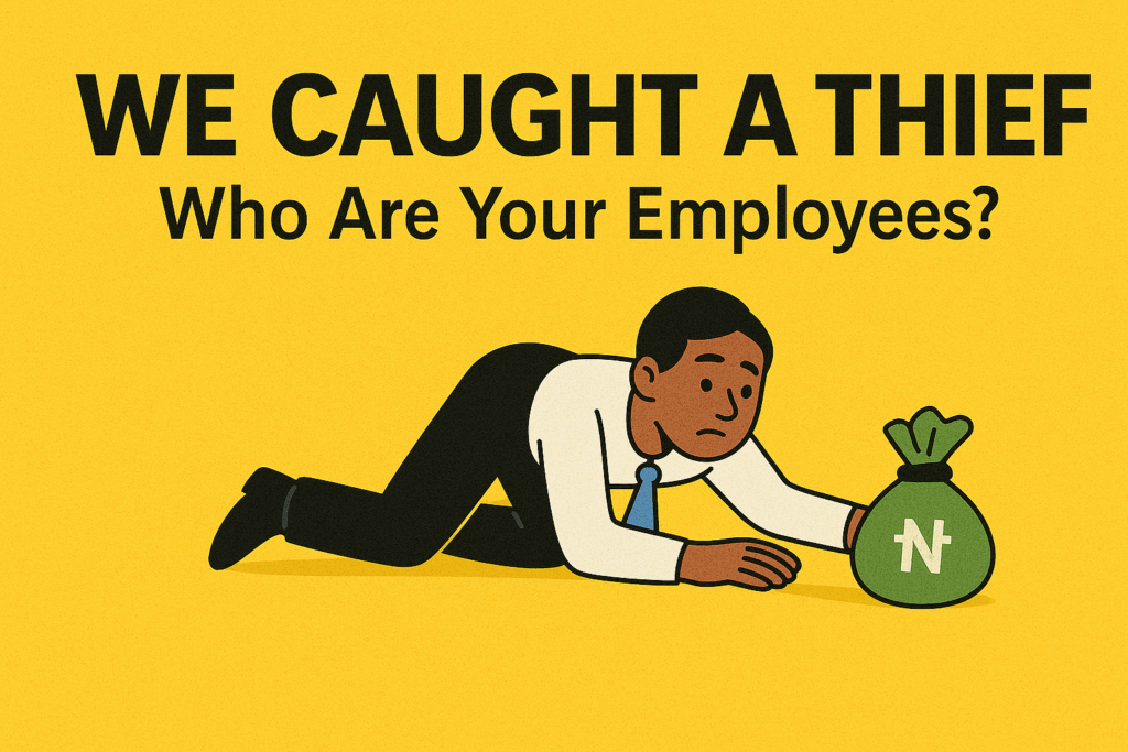 Avant Tech Nigeria Caught a Theif at work